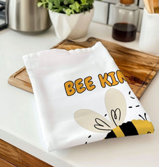 Bee Kind Organic Cotton Tea Towel