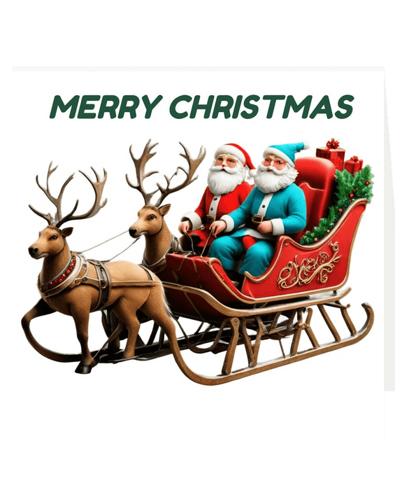 Merry Christmas Greeting Card