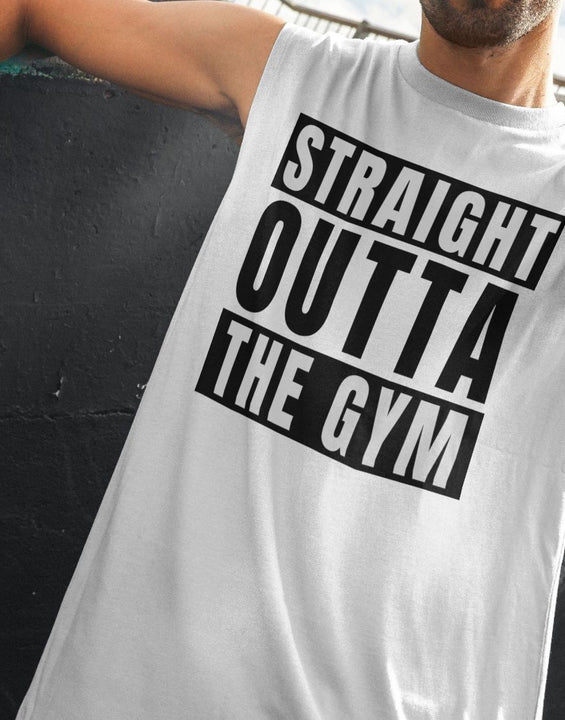 Graphic Gym Vest Organic Cotton