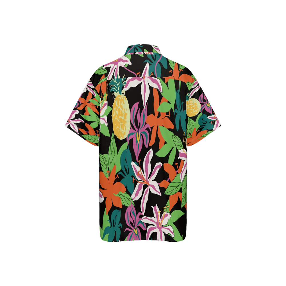 Retro Unisex Hawaiian Short Sleeve Shirt