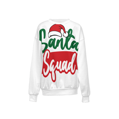 Christmas Santa Graphic Sweatshirt Recycled