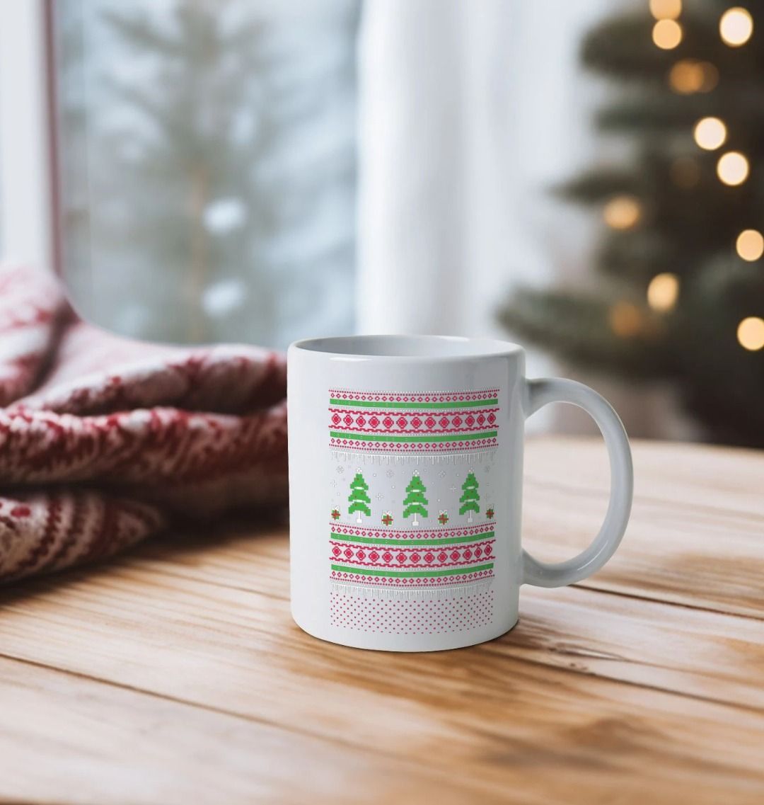 Christmas Trees Ceramic Mug