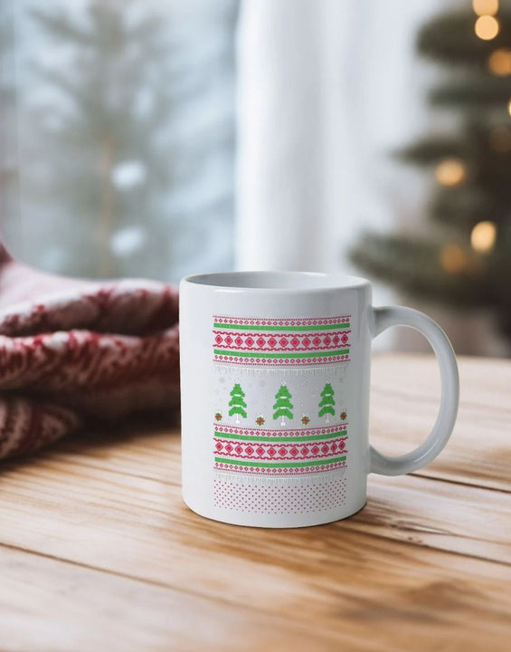 Christmas Trees Ceramic Mug