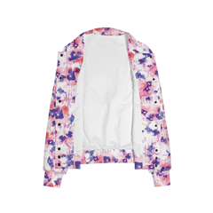 Floral Bomber Jacket