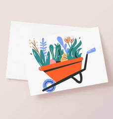 The Gardener Greetings Card