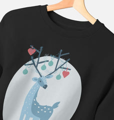 Christmas Reindeer Crewneck Sweatshirt