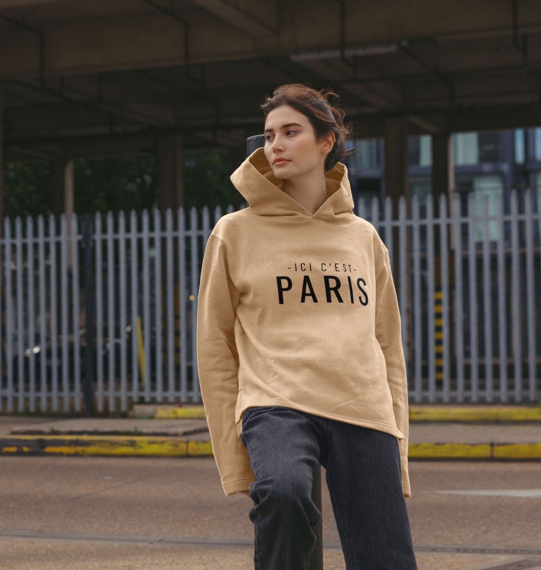 This Is Paris Relaxed Fit Hoodie