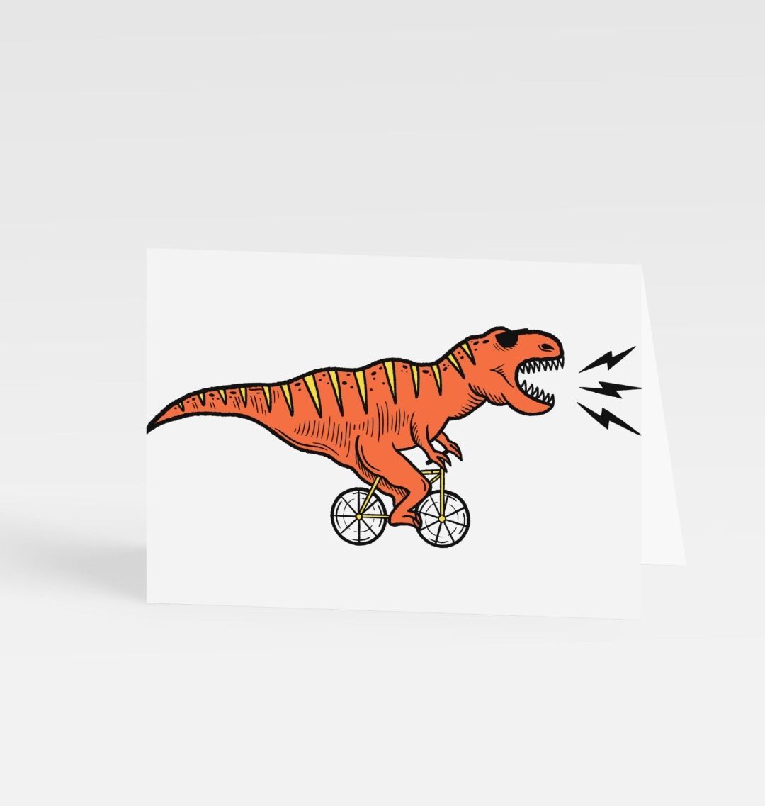 Dinosaur Roar Greetings Card