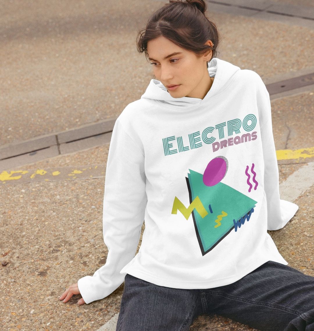 80s Retro Electro Dreams Hoodie