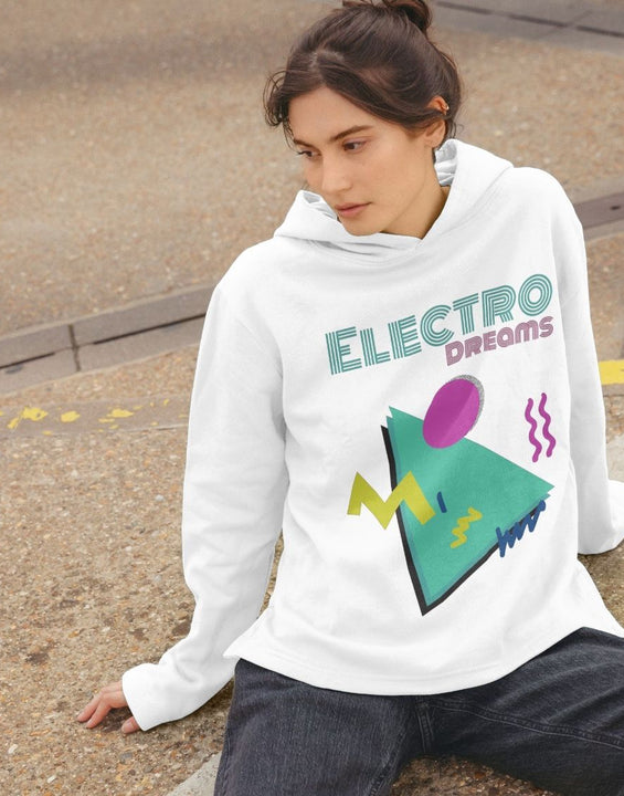 80s Retro Electro Dreams Hoodie