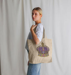 Royal Crown Cream Organic Cotton Tote Bag