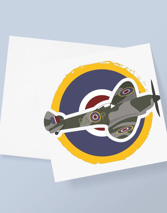 Spitfire Greetings Card