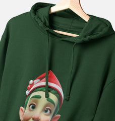 Christmas Elf Graphic Hoodie