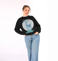 Christmas Reindeer Crewneck Sweatshirt