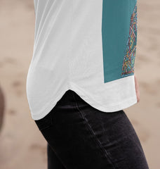 Reduce Plastic Graphic V Neck T Shirt Organic