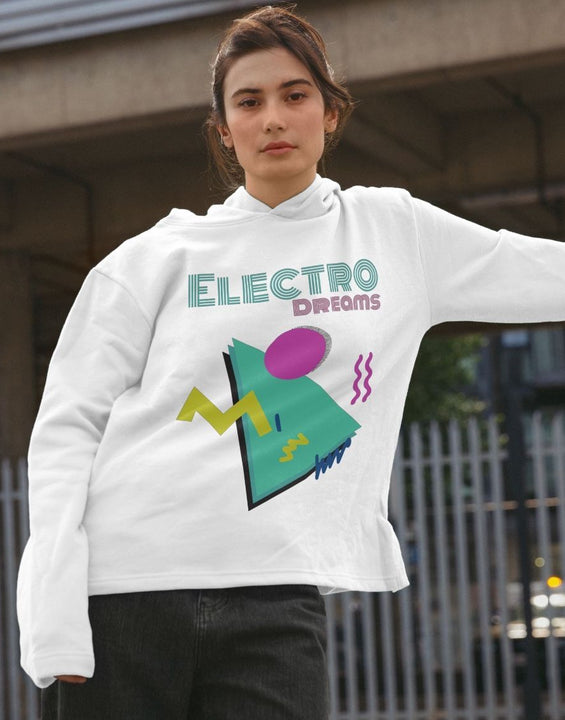 80s Retro Electro Dreams Hoodie