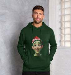 Christmas Elf Graphic Hoodie