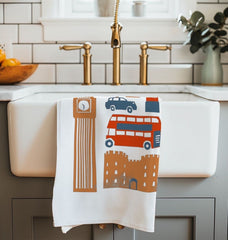 London Organic Cotton Tea Towel