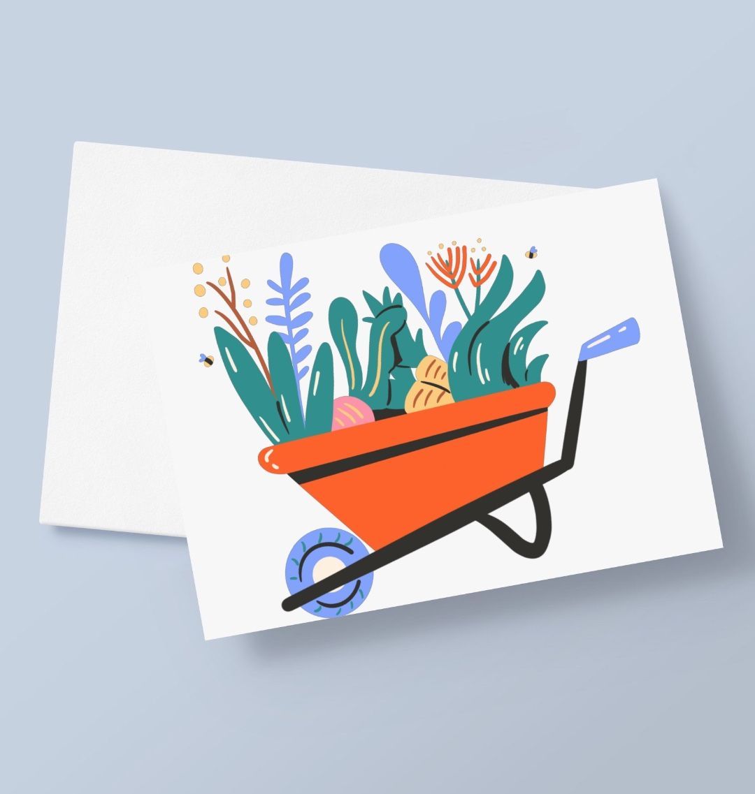 The Gardener Greetings Card