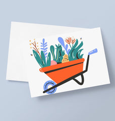 The Gardener Greetings Card