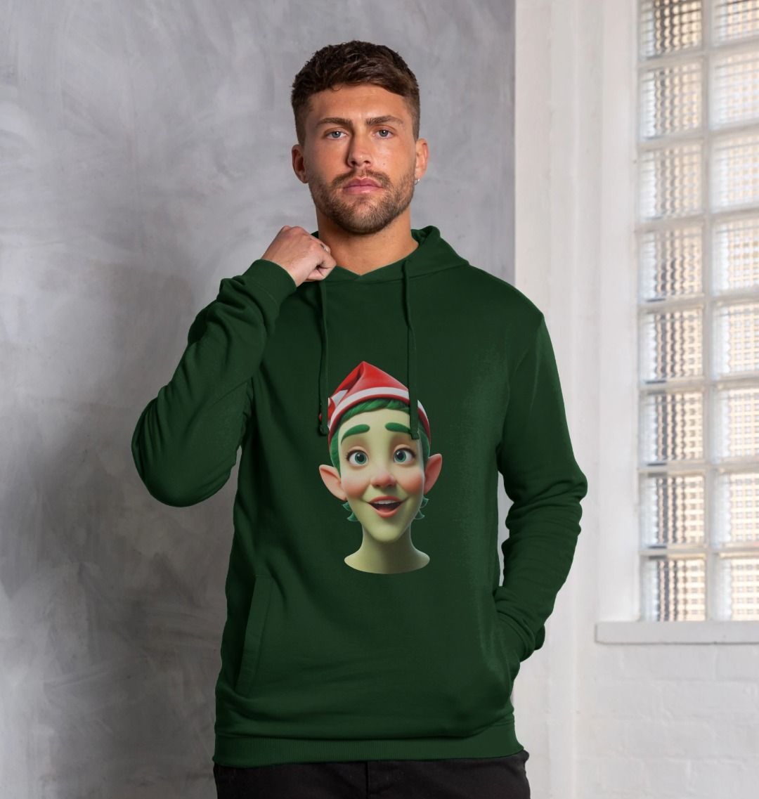 Christmas Elf Graphic Hoodie