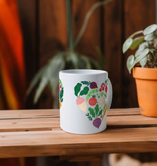 Love My Garden Natural Ceramic Mug