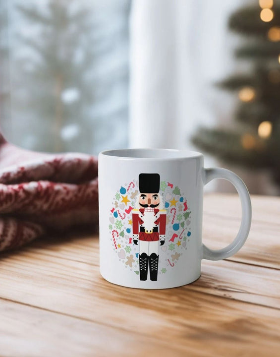 Christmas Nutcracker Ceramic Mug