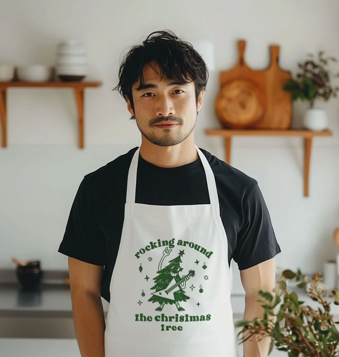 Rocking Around The Christmas Tree Baking Apron