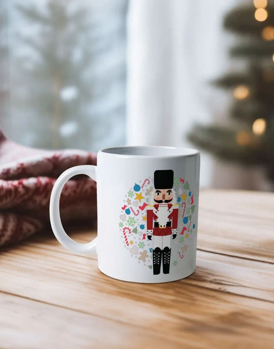 Christmas Nutcracker Ceramic Mug