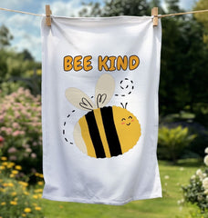 Bee Kind Organic Cotton Tea Towel