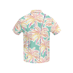 Men Hawaiian Slim Fit Polo Shirt