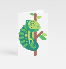 Centipede Greetings Card