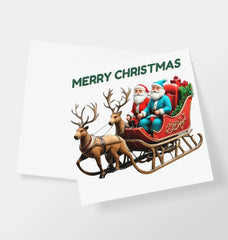 Merry Christmas Greeting Card