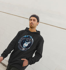 Space Monkey Graphic Hoodie Organic