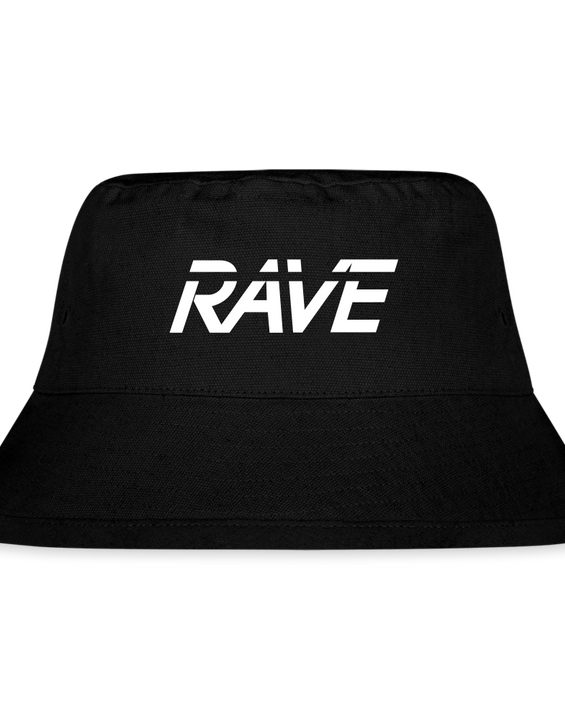 90s Rave Graphic Bucket Hat