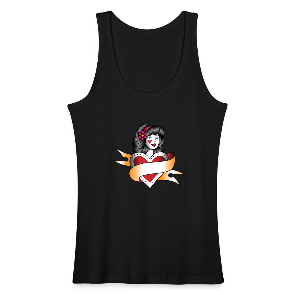 Rockabilly Pin up Organic Cotton Vest