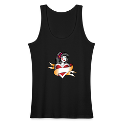 Rockabilly Pin up Organic Cotton Vest