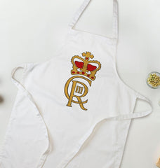 King Charles Royal Organic Cotton Kitchen Apron