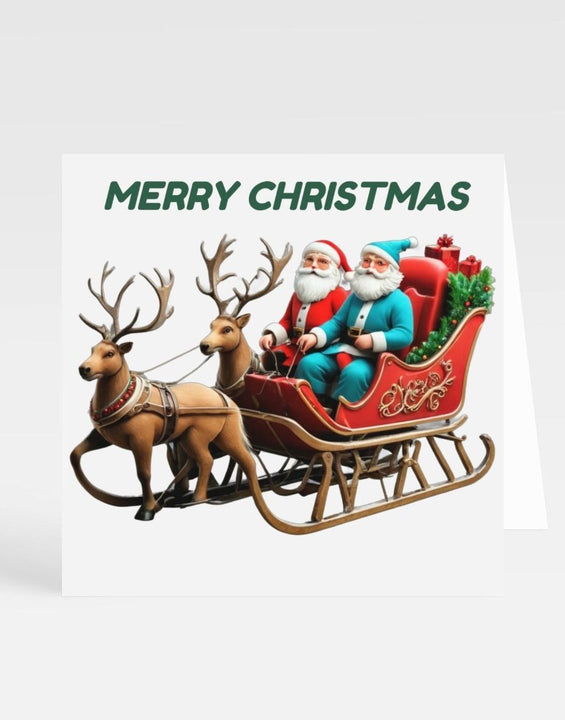 Merry Christmas Greeting Card