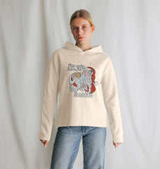 Father Christmas Graphic Relaxed Hoodie