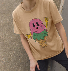 Summer Ice Cream Graphic T-Shirt