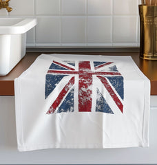 Union Jack Printed Tea Towel Organic Cotton