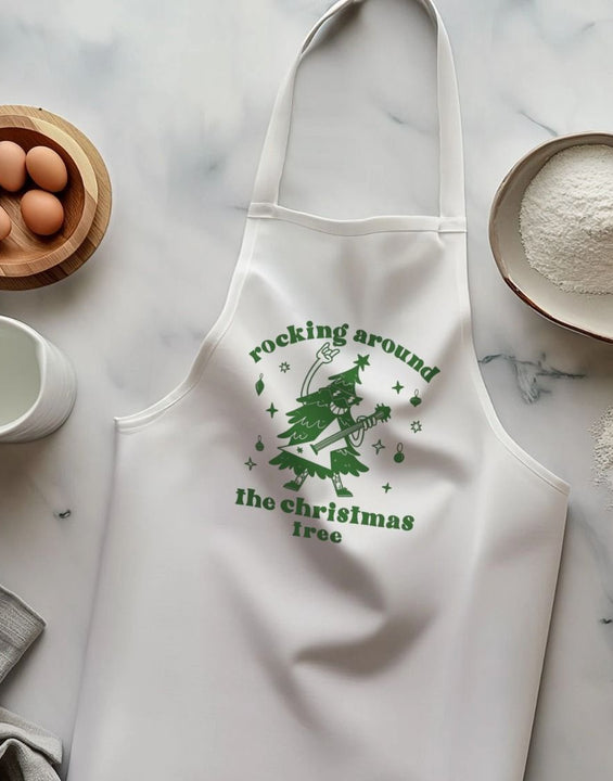 Rocking Around The Christmas Tree Baking Apron