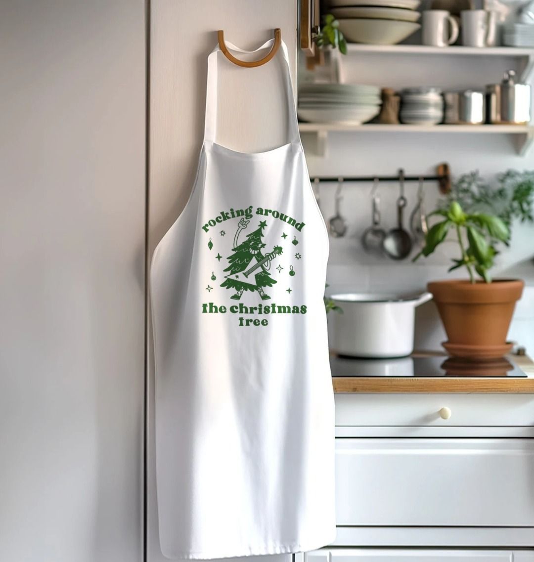 Rocking Around The Christmas Tree Baking Apron