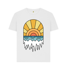 Climate Change Awareness Graphic T Shirt White