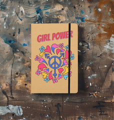 Girl Power Kraft Notebook