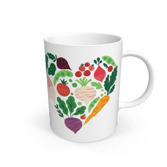 Love My Garden Natural Ceramic Mug White One Size