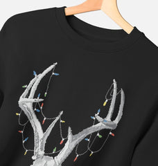 Christmas Sweatshirt Reindeer Graphic