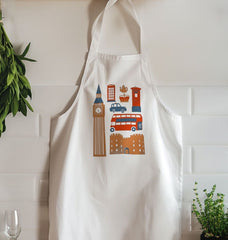 London Kitchen Apron Organic Cotton