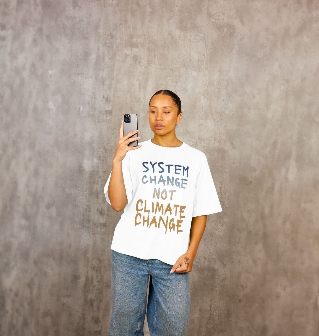 System Change Not Climate Change T Shirt